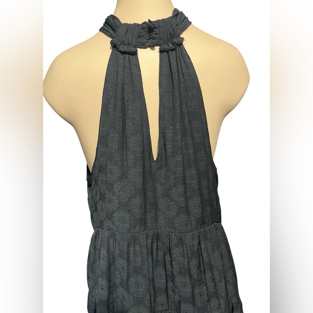 Anthropologie Dark Blue Halter Blouse - Picture 5 of 16